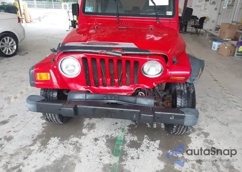 2002 Jeep Wrangler / Tj X from USA, damaged, VIN 1J4FA39S32P775944